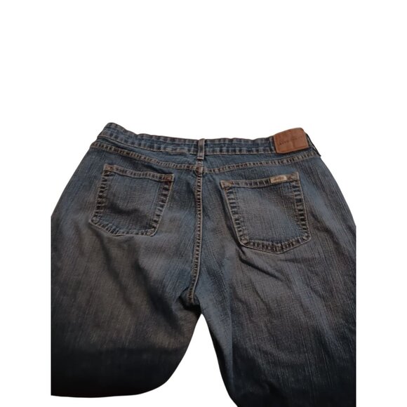 Levi Strauss Jeans Stretch Low Rise Bootcut Misses 14 Medium Wash Blue - Picture 3 of 14